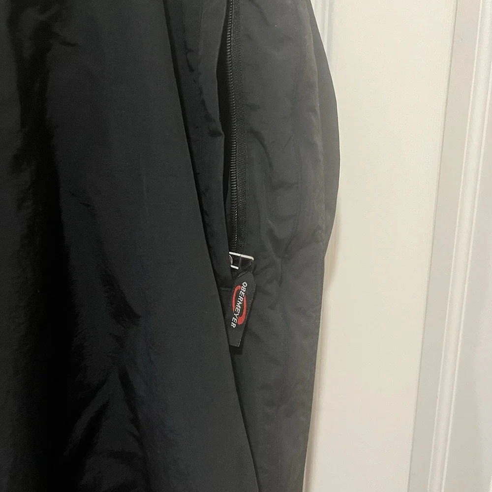 Obermeyer Mens XL Short Black Insulated Ski Snowboard‎ Pants Adjustable Waist
